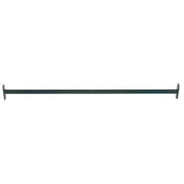 Duikelstang 125 cm metaal groen
