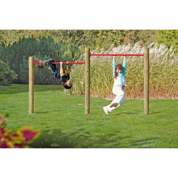 Houten Duikelrek Dubbel BK
