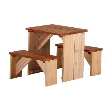 Zidzed picknicktafel