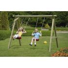 Twee persoons Houten schommel Premium