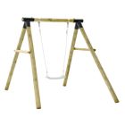 Houten Schommel Rondhout Enkel BK Black