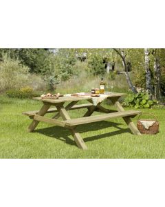 Houten Picknicktafel 180x170x75 cm