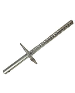 Geribbelde Instortanker met pen 80x80mm