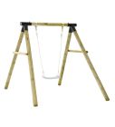 Houten Schommel Rondhout Enkel BK Black