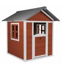 Houten speelhuisje Sunny Lodge RoodWit_Hoofdfoto