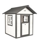 Houten speelhuisje Sunny Lodge Grijs/Wit