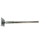 Instortanker Verstelbaar met plaat 110x110mm