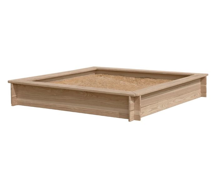 Houten zandbak 150 x 150 cm
