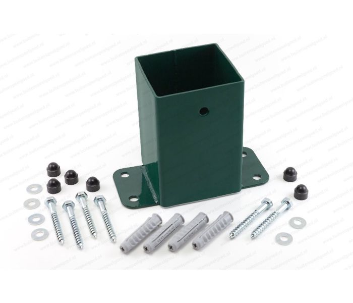 Schommel Hoekverbinding muur vierkant 90x90 groen