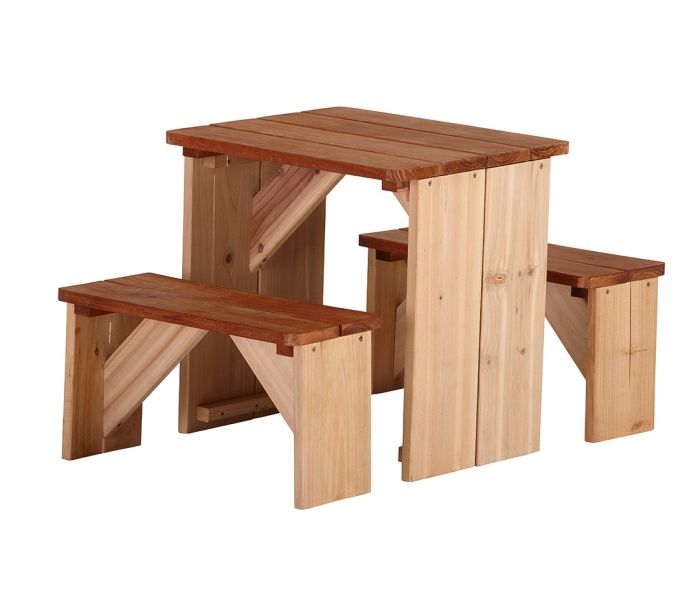 Zidzed picknicktafel